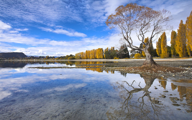 colour, zealand, pacific, no people, non-urban scene, idyllic, cloud - sky, tranquility, south, beauty in nature, water, scenics - nature, lake, tranquil scene
