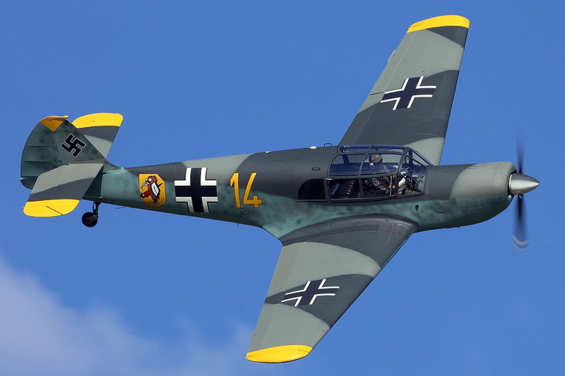 cloud, aircraft planes, ahead, 1080P, skies, plane, german, blue, banking