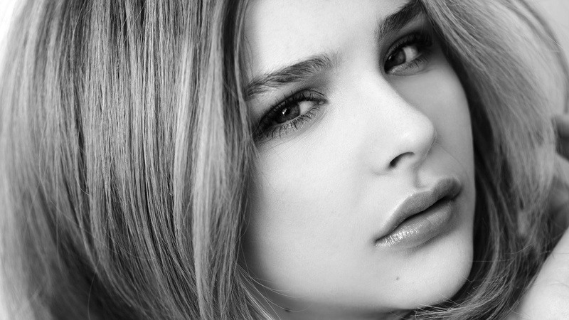 closeup, 1080P, women, beauty, actress, young women, hairstyle, portrait, human body part, beautiful woman, straight hair, Chloë Grace Moretz, face, adult