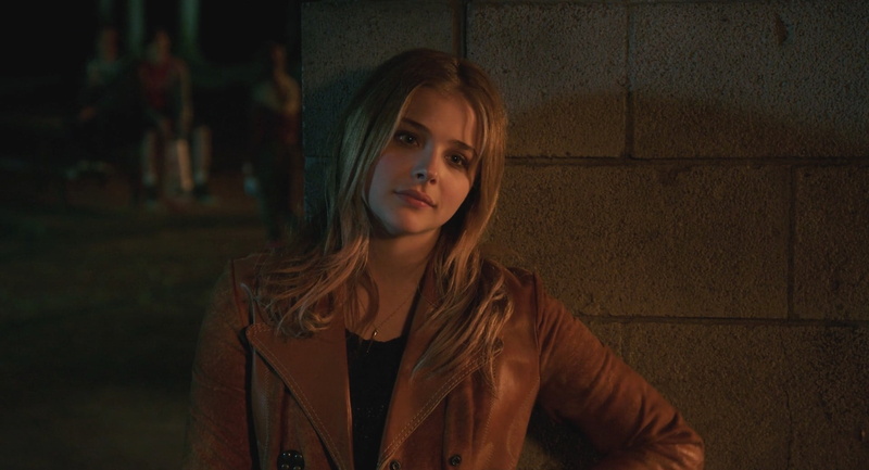 lifestyles, front view, 1080P, casual clothing, teenager, jacket, real people, standing, headshot, Chloë Grace Moretz, hair, beautiful woman, actress