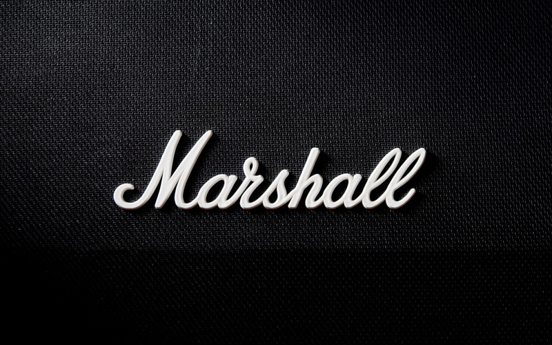 texture, digital art, Marshall, minimalism, 720P, typography, monochrome
