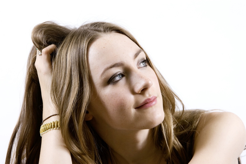 human hair, emotion, portrait, blond hair, actress, depression - sadness, hair, body part, negative emotion, women, adult, Saoirse Ronan, frustration, contemplation