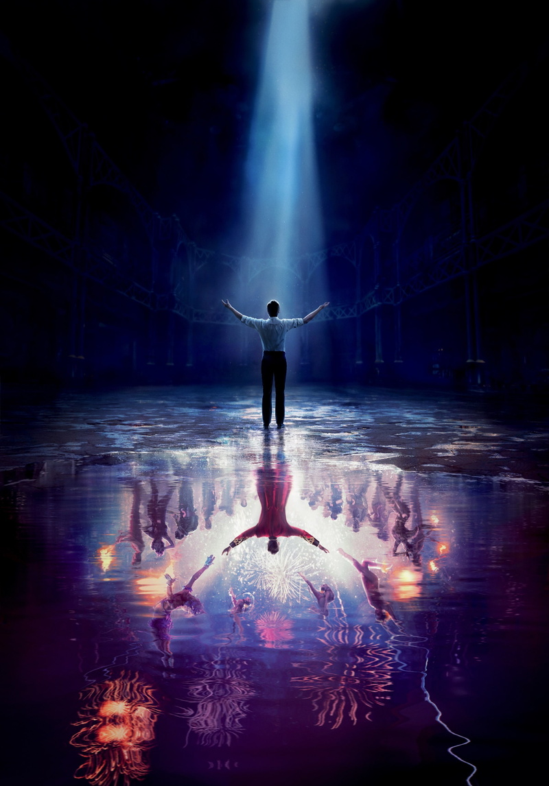 rear view, women, night, real people, nature, water, limb, illuminated, full length, light, architecture, one person, 2K, standing, arms outstretched