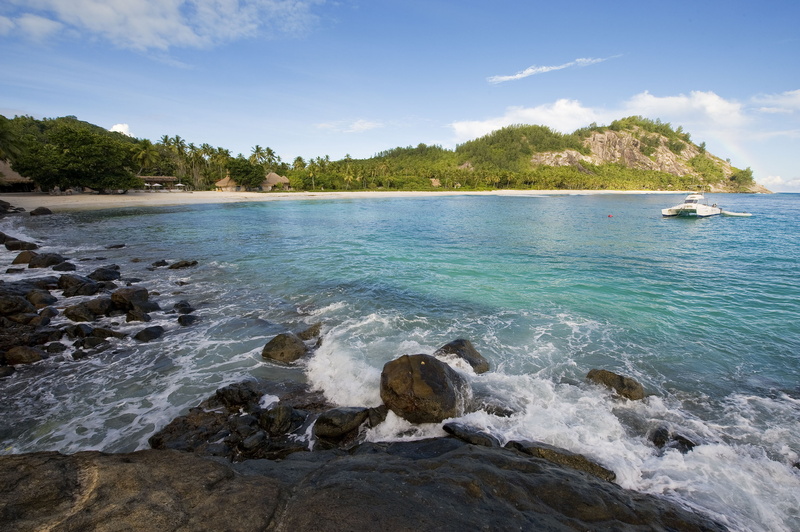 palm trees, nature, exotic, water, summer, yacht, shore, surf, ideal, palms, Bungalow, North island plants, stay, mountain, stones, view, rocks, Seyshelles