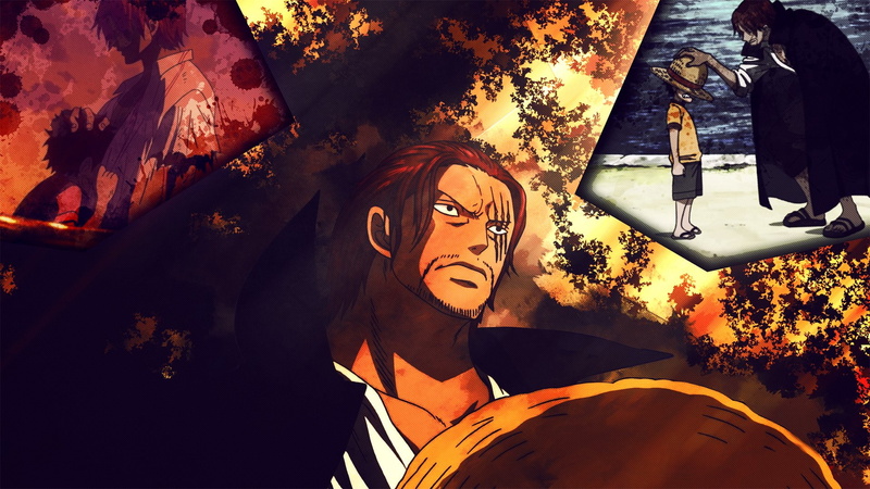 Monkey D. Luffy, Shanks (One Piece), One Piece, Anime, 1080P