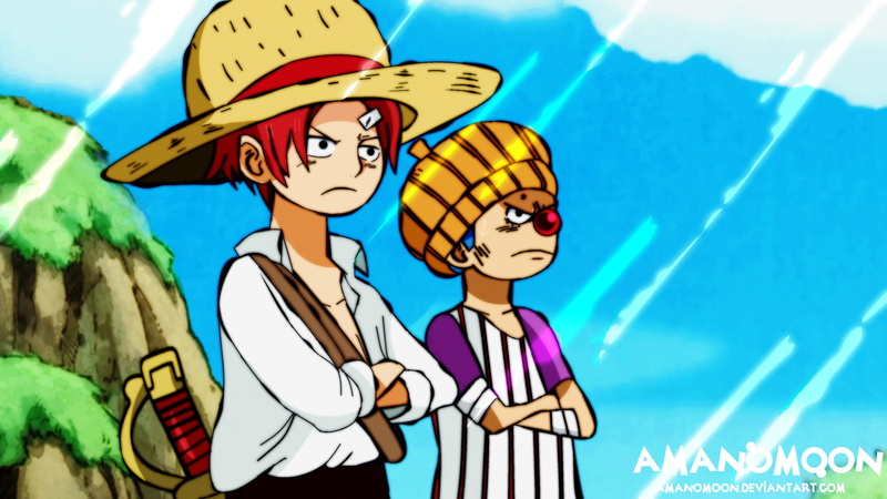 4K, Buggy (One Piece), One Piece, Shanks (One Piece)