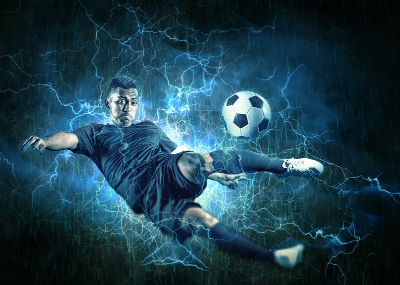 men, football, team sport, digital manipulation, human, motion, game, males, competition, soccer ball, challenge, player, soccer player, man, sports equipment