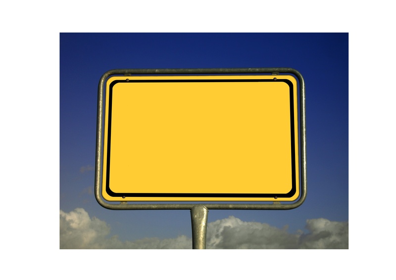 design, traffic, signage, clouds, signposts, street, board, sky, indoors, picture frame, sign, shield, road Sign, yellow, shape, directory, no people, communication