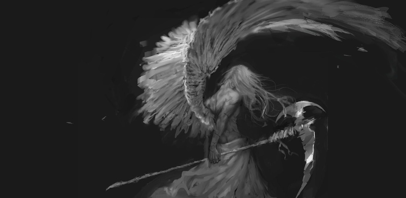 2K, by bloody-little-turd, braid, the angel of death, Gothic, male