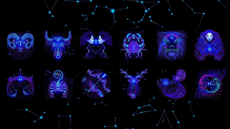 sign, 1080P, zodiac, stars, religion, fantasy, black, space