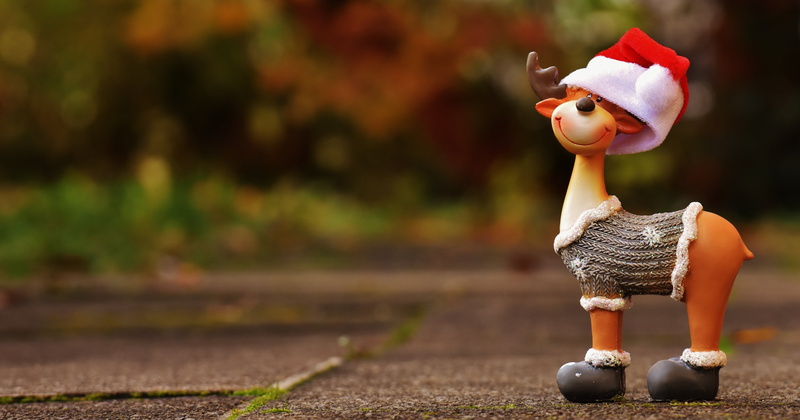 representation, innocence, shallow, small, fashion, figure, advent, full length, tree, stuffed toy, child, grass, toy, focus on foreground, christmas, focus