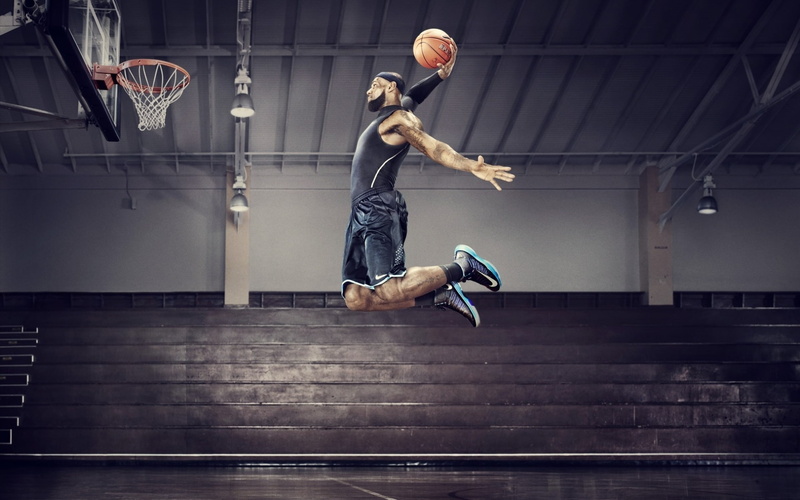 effort, basketball, skill, lebron james, motion, men, Sports, jumping, healthy lifestyle, 1080P, arms raised, basketball - sport, ball, activity, jump