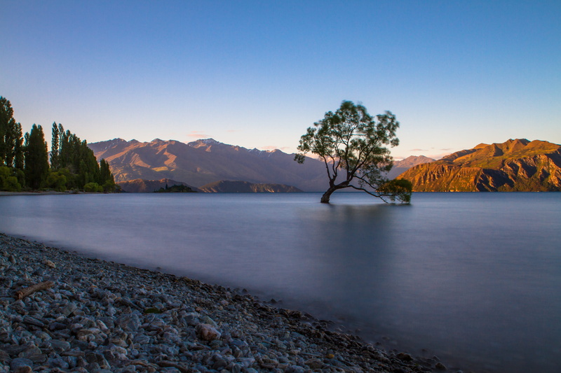 plant, long exposure, beauty in nature, blue sky, mountain, day, pristine, rock, rocky, beach, photoholgic, sky, tranquil scene, mountain range, evening