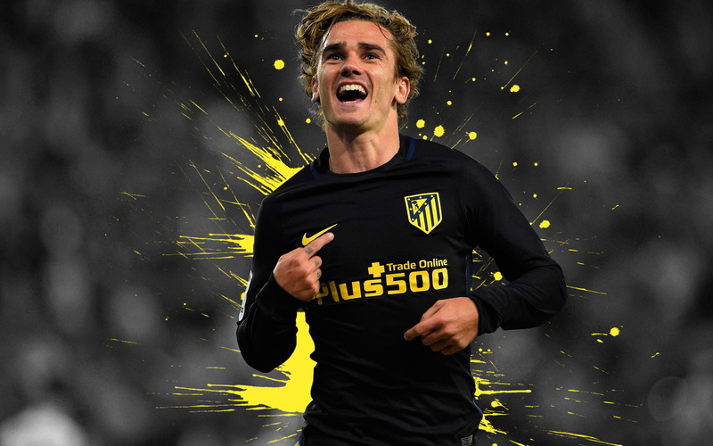 2K, French, Atlético Madrid, Antoine Griezmann, Soccer