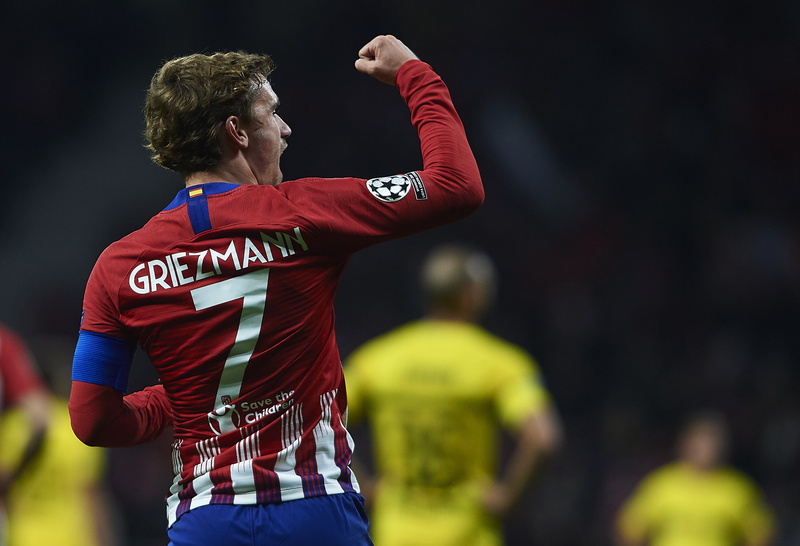 Atlético Madrid, Soccer, Antoine Griezmann, French, 4K