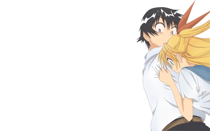 1080P, Chitoge Kirisaki, Raku Ichijō, Nisekoi, Anime