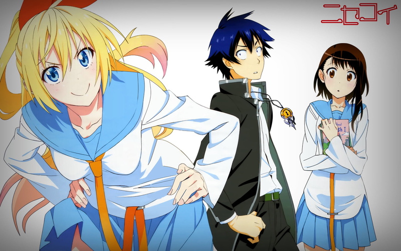 Kirisaki Chitoge, representation, one person, female likeness, lifestyles, multi colored, male likeness, standing, creativity, 1080P, front view, communication