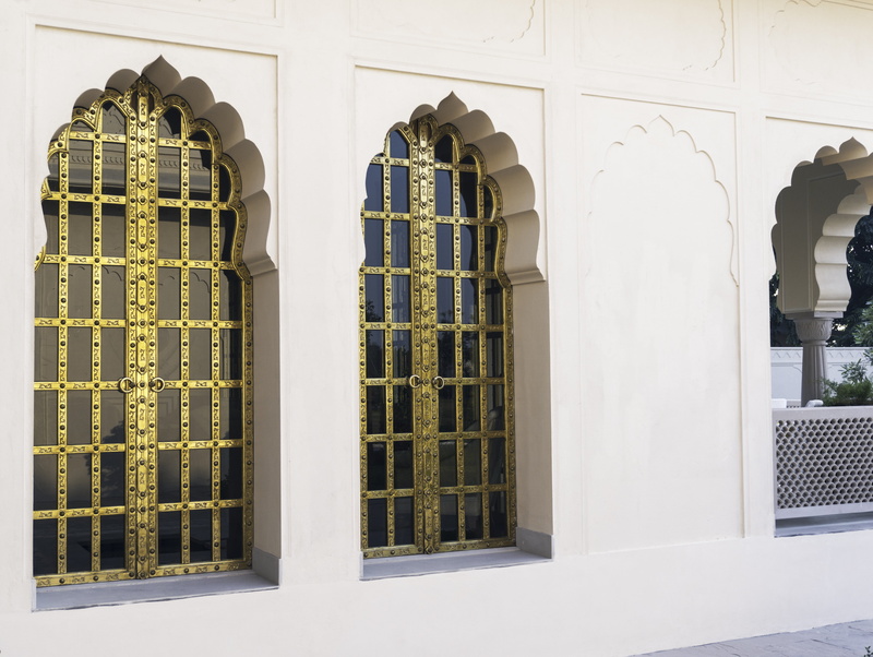 architecture, business, white color, arch, chairs, wall, gold, luxury, history, 5K, door, window, 5 star, 3d, advantage, building, nature, no people, hotel