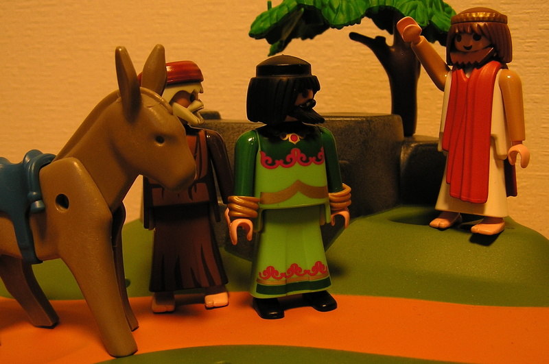 sculpture, 1080P, toy, representation, the donkey, human representation, doll, table, still life, statue, jesus, playmobil, creativity, female likeness