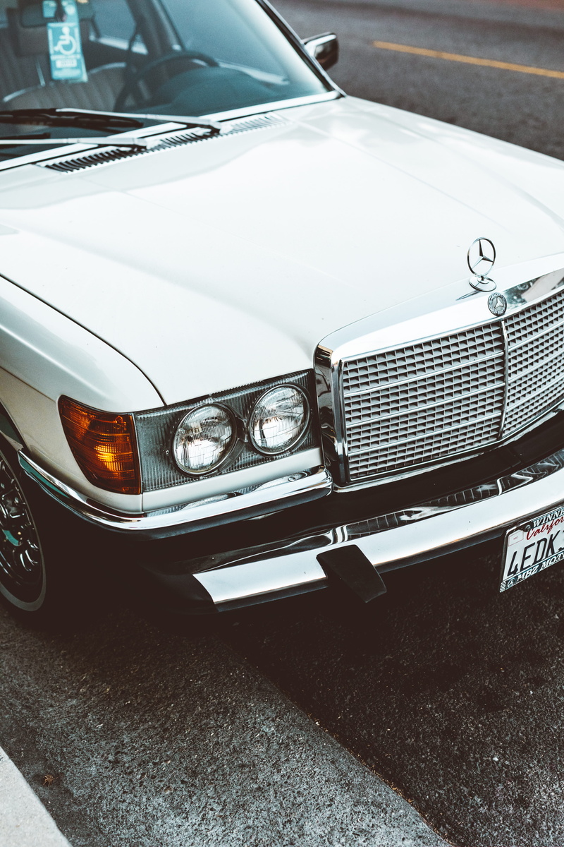 black Color, retro Styled, speed, photography, chrome, benz, outdoors, elegance, exhibition, close up, style, la, white, mercedes benz, vintage, west hollywood