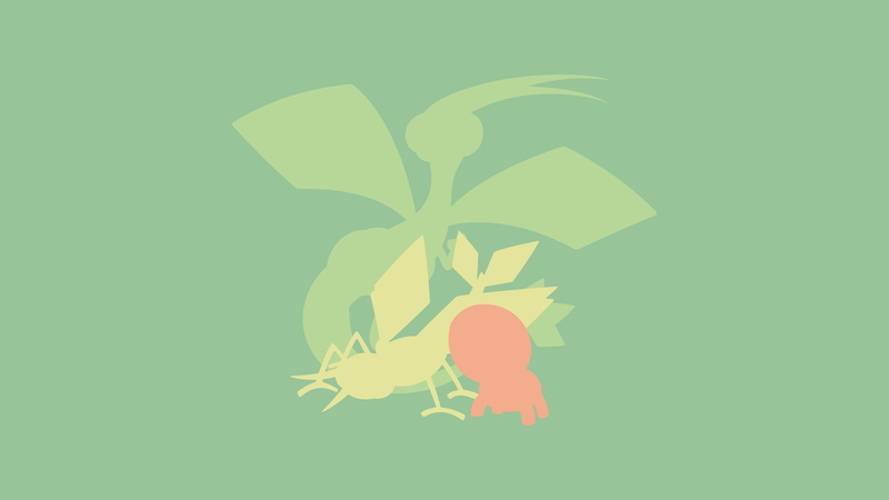 Pokémon, Trapinch (Pokémon), Vibrava (Pokémon), 4K, Flygon (Pokémon)
