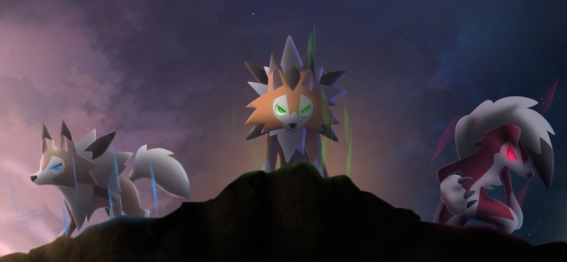 Lycanroc (Pokemon), Pokémon Ultra Sun and Ultra Moon, Pokémon Ultra Sun, 1080P, Pokémon, Pokémon Ultra Moon