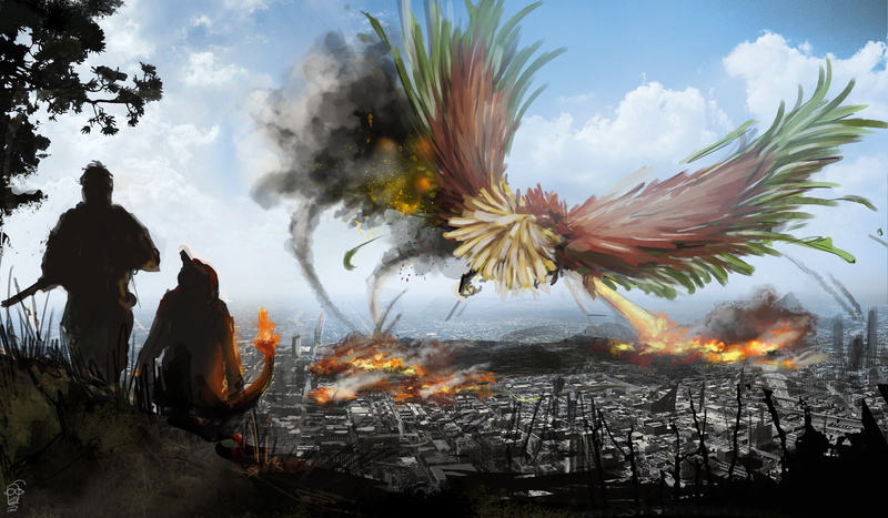 Pokémon, Ho-Oh, 1080P, Charmeleon