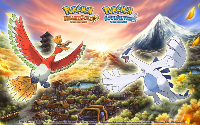 building exterior, architecture, 1080P, Pokémon Soul Silver, day, Ho-oh (Pokémon), Pokémon, belief, built structure, building, animal representation, Lugia (Pokémon)