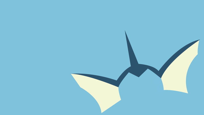 Minimalist, Pokémon, 1080P, Pointed Ears, Water Pokémon, Vaporeon (Pokémon), Eeveelutions