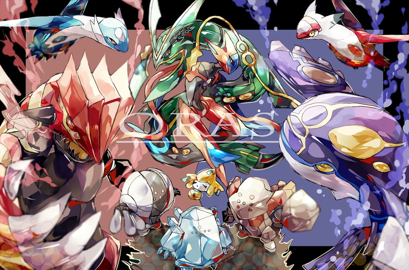 Regice (Pokémon), Groudon (Pokémon), Jirachi (Pokémon), Latios (Pokémon), Pokémon: Omega Ruby and Alpha Sapphire, Latias (Pokémon), 1080P, Registeel (Pokémon)