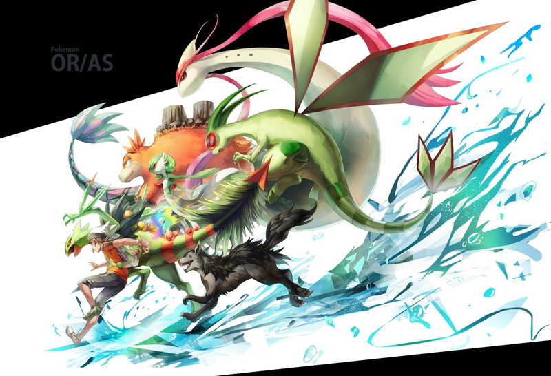 indoors, still life, leaf, paper, Mightyena (Pokémon), craft, multi colored, Gardevoir (Pokémon), Flygon (Pokémon), floral pattern, pattern, close-up, no people