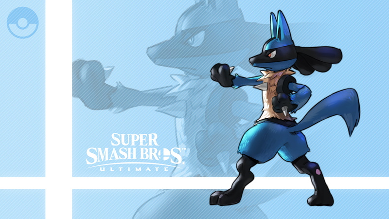 Super Smash Bros. Ultimate, 2K, Video Game, Lucario (Pokémon)