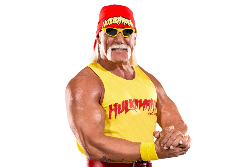 mustache, glasses, actor, wrestler, biceps, showman, 2K, Hulk Hogan, pose, Terry Gene Bollea
