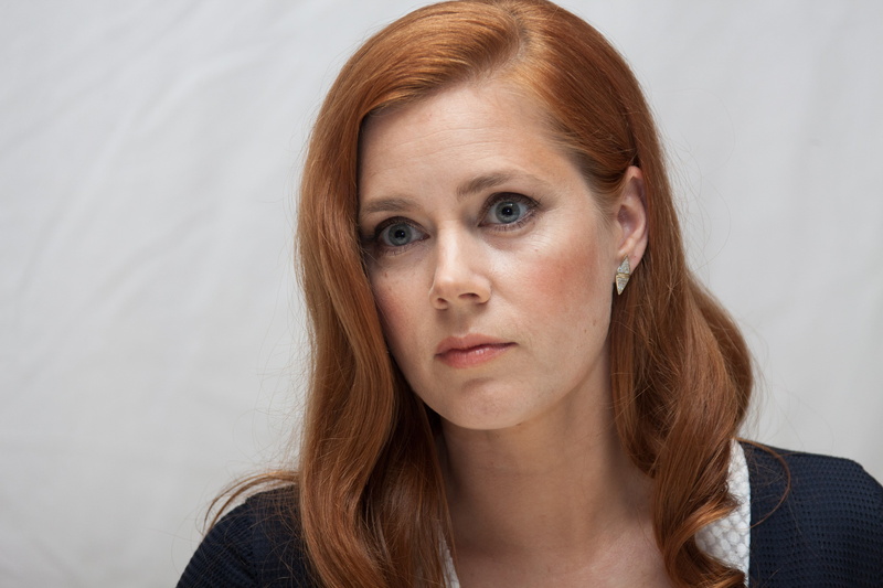 gray background, beautiful woman, young adult, Amy Adams, serious, one person, depression - sadness, uncertainty, human face, looking at camera, 4K, gray
