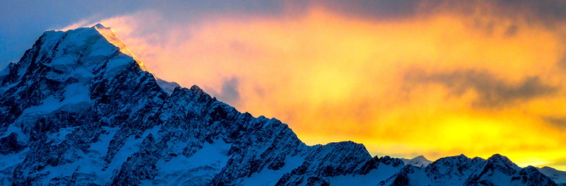 4K, new zealand, mountain peak, earthporn, cold temperature, beauty in nature, power in nature, mount cook, snow, scenics - nature, mountain range, sunset