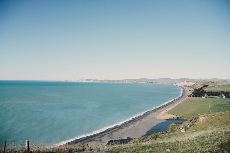 beach, day, new zealand, non-urban scene, idyllic, horizon over water, ocean, outdoors, copy space, water, newzealand, 2K, nature, scenics - nature, no people