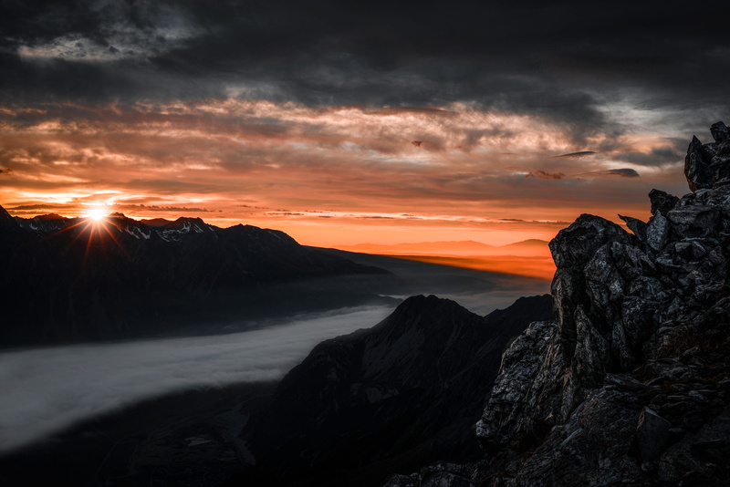 no people, professional, tranquility, sun, solid, landscape, snow, range, fogs, tranquil scene, sunrise, s, environment, non-urban scene, angle