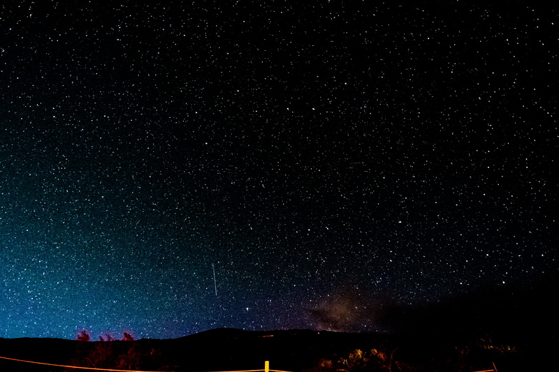 star field, forest, astrophotography, space, star, wilderness, scenics - nature, mountain, tranquility, united states, idyllic, landscape, low angle view