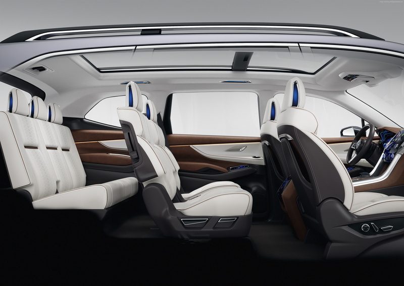 interior, Subaru Ascent, 4K, concept, 2017 New York Auto Show
