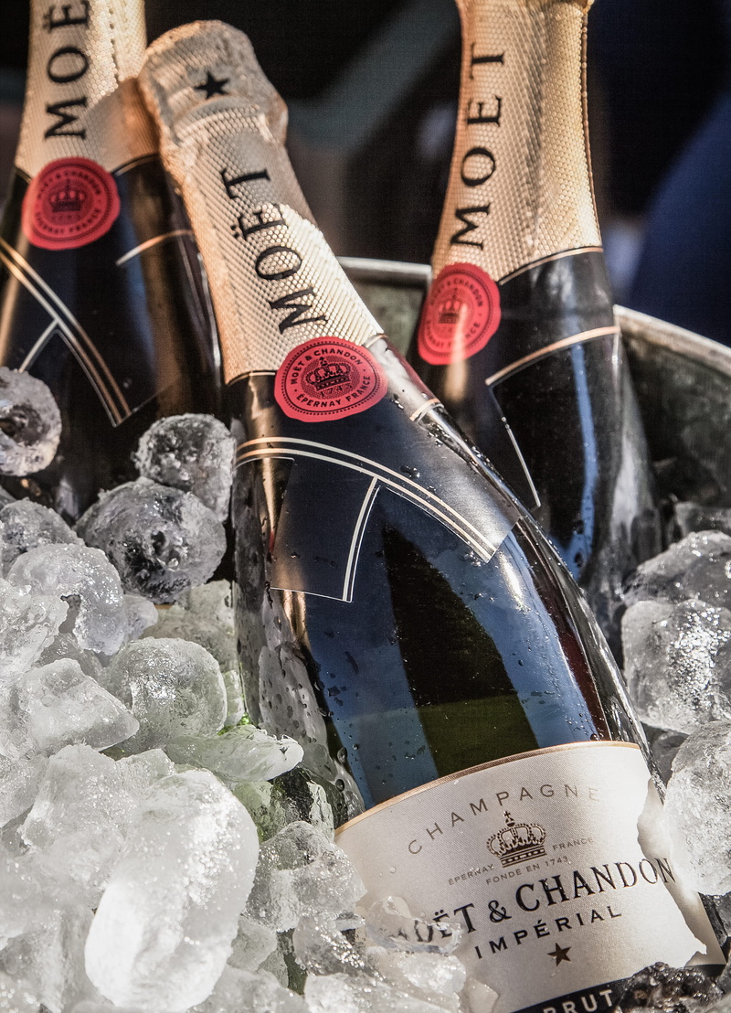 cool, still life, Drink, western script, refreshment, bottle, cork - stopper, cold temperature, garden party, food, ice bucket, text, focus on foreground