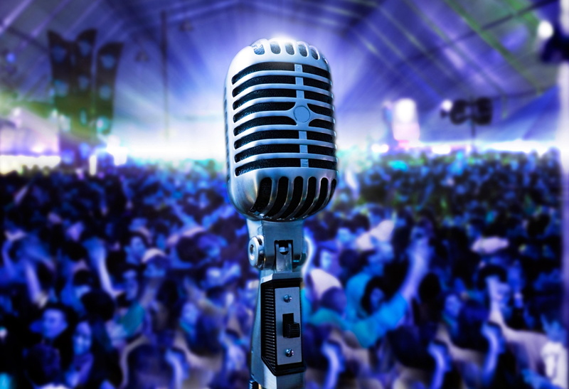 hall, blur, scene, concert, ., good idea, retro, bokeh, music, glow, 5K, the audience, macro, positive, light, microphone