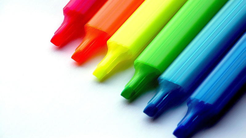 close, yellow, group, art, red, sketch, bright, education, college, green color, group of objects, high angle view, life, pencil, sharp, pencils, studio shot