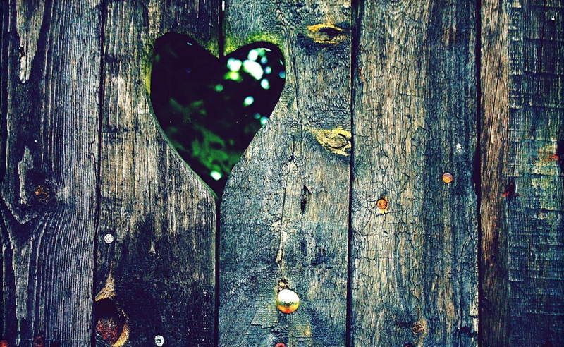 backgrounds, colored, full frame, positive emotion, fence, Heart, door, no people, outdoors, old, entrance, nature, close-up, Love, day, 2K, textured