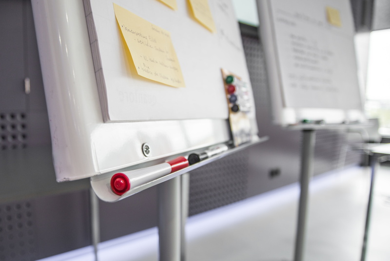 workshop, meeting, control panel, focus on foreground, pens, work, event, communication, industry, marker, table, office, technology, board, selective focus