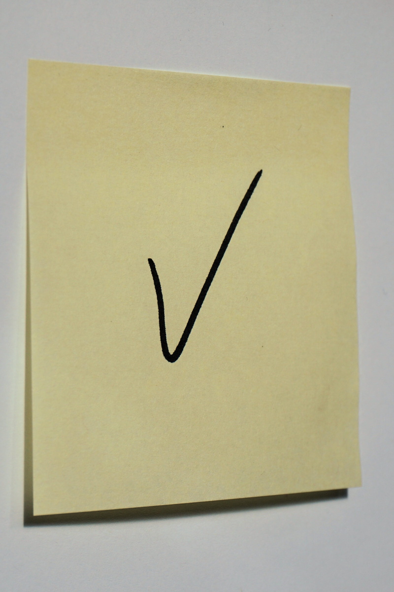 blank, letter, leaf, clipped, time, copy space, stickies, sticky notes, text, no people, yellow, studio shot, ok, communication, hack, List, paper, writing