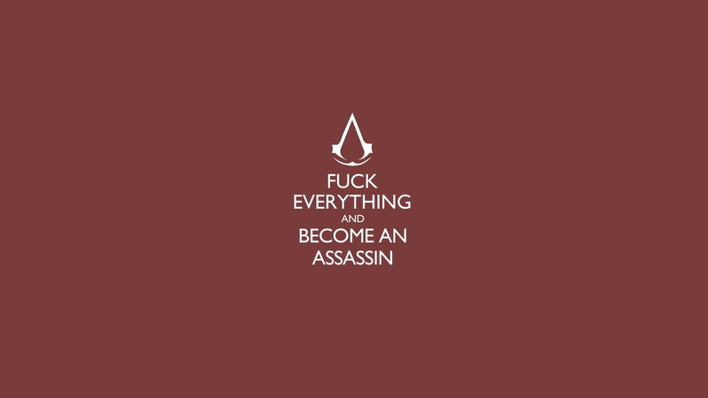 Assassins Creed, creed, 1080P, entertainment, hd, x, quotes, art, assassins, funny, logos, text