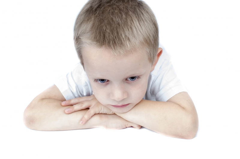 sad, human face, isolated, blond hair, mood, studio Shot, front view, white Background, children only, lifestyle, childhood, kid, sadness, cute, shirt