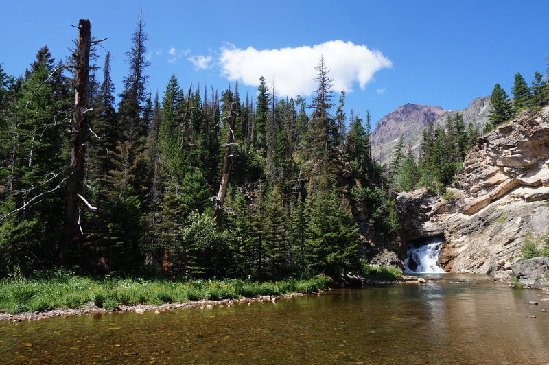 rocky mountains, hiking, non-urban scene, leisure activity, hike, coniferous tree, river, scenics - nature, rockies, glacier, camping, stone, tranquil scene