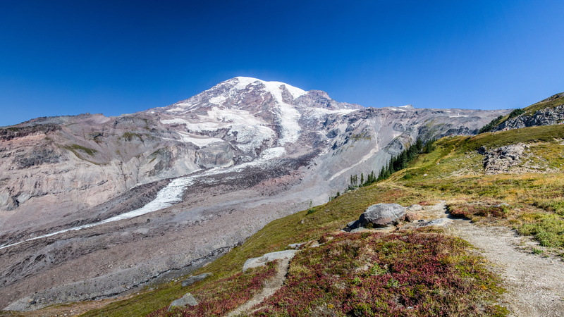 non-urban scene, mountain, mountain peak, solid, national park, volcano, semi-arid, blue, snowcapped mountain, scenics - nature, beauty in nature, fall