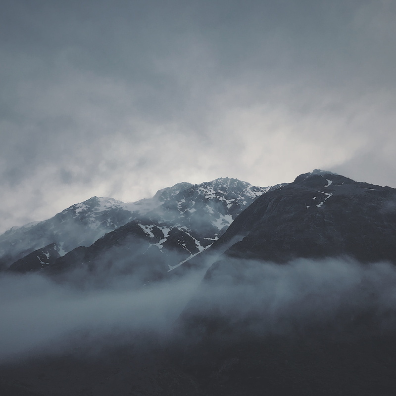 mountain range, building, cold temperature, mountains, ice, majestic, weather, mountain peak, 2K, outdoors, snowcapped mountain, beauty in nature, mountain